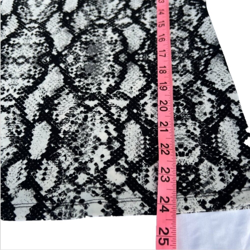 Calvin Klein - Purple Black and White Snake Print Keyhole Tank Top M/L - Picture 14 of 14